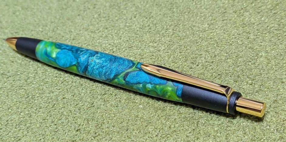 あけぼの工房　スタビライズドウッド×レジン　シャープペンシル