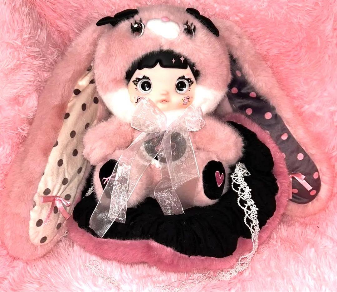 【Nommi】森のきのこ ピンク400% マッシュルームキャップ