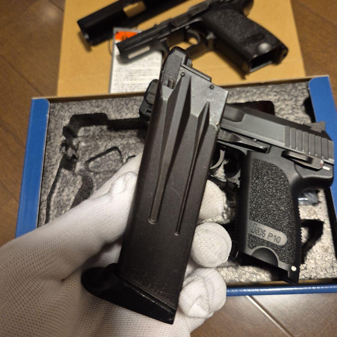 KSC HK P10 HW ガスブローバック スチール風個人カスタム　おまけあり