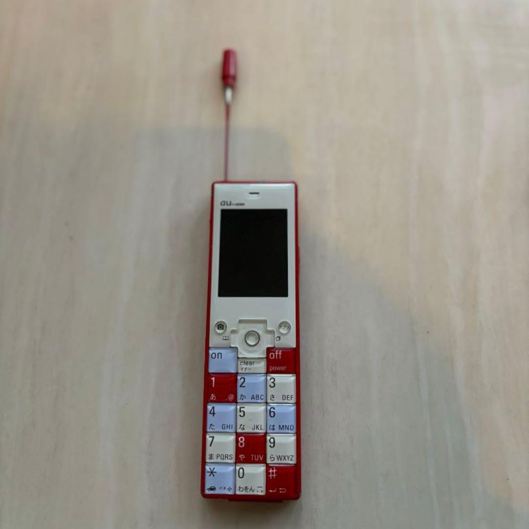 起動可】au INFOBAR 初代 インフォバー NISHIKIGOI 錦鯉