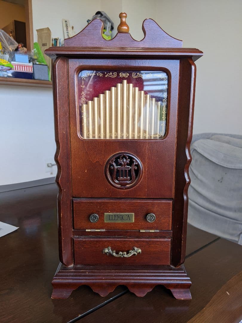 オルゴール小物入れ 楽天市場】オルゴール 音楽ボックス 回転 引き出し 鏡付き かわいい