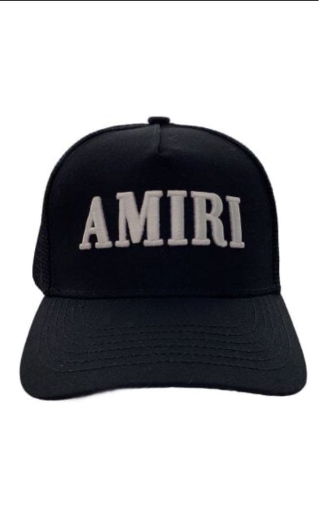 amiriキャップ黒 AMIRI(アミリ) ロゴキャップキャップ ブラック