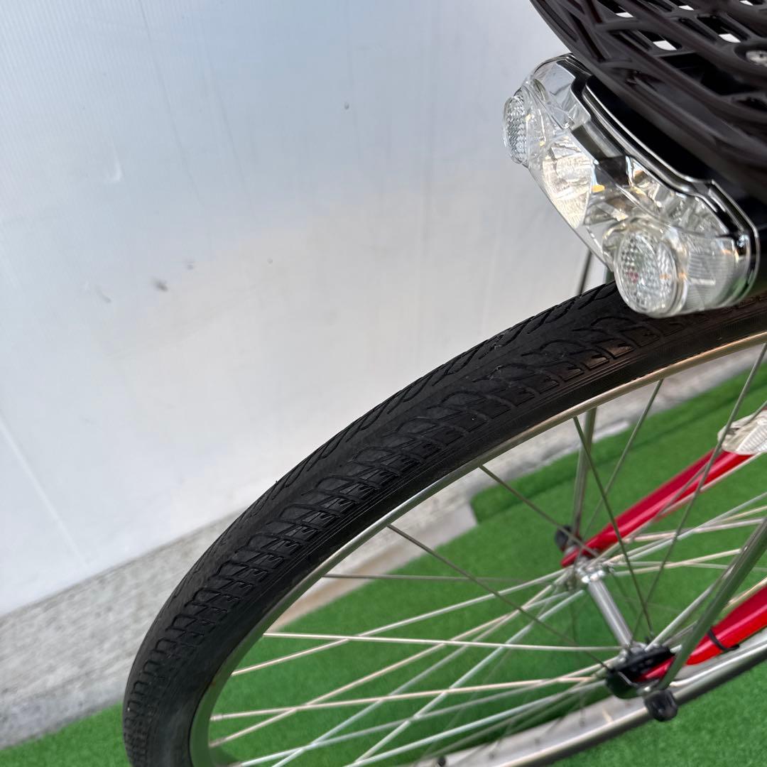 YAMAHAヤマハ電動アシスト自転車26インチ 12.3Ah レッド