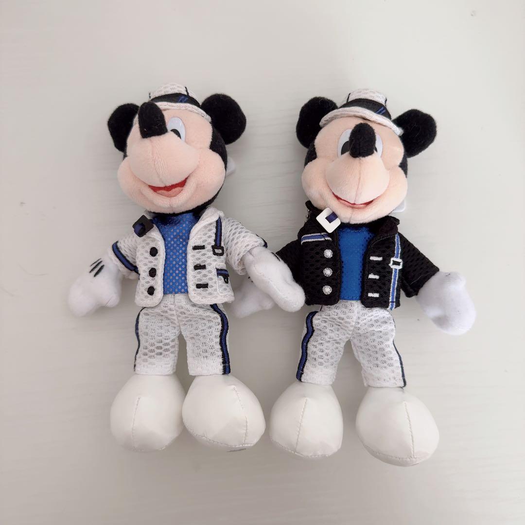 ミッキー 黒ジャケ 白ジャケ ぬいぐるみバッジ クラブマウスビート