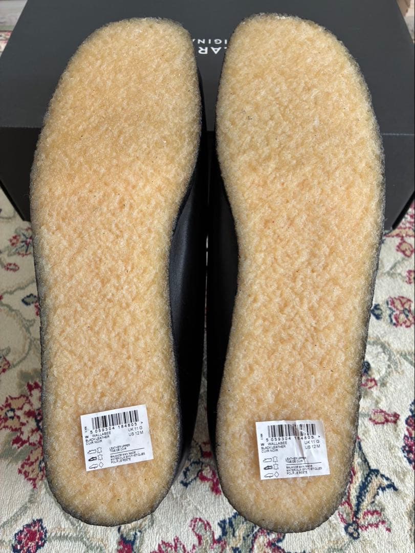 Wallabee / メンズ ワラビー（ブラックレザー）