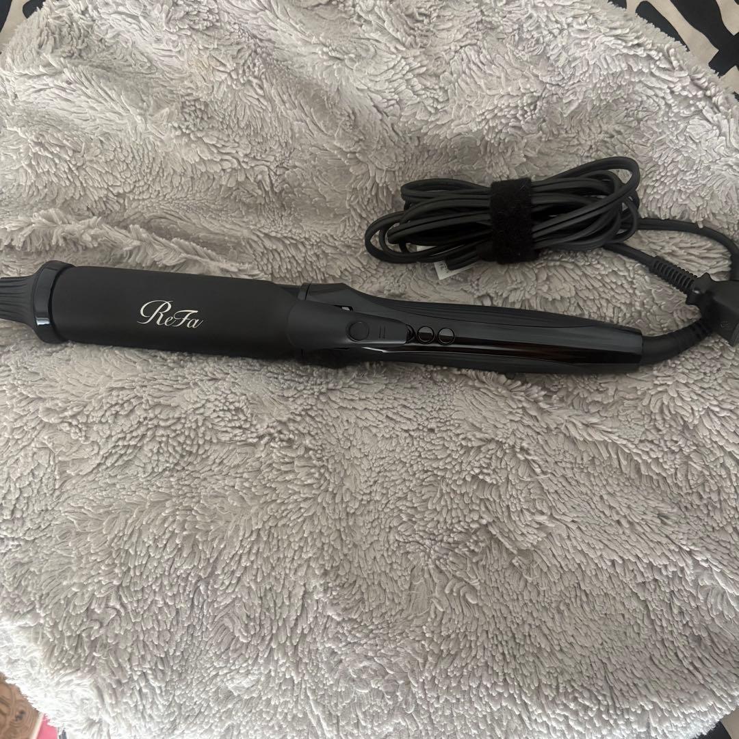 工場 直営 店コスメ・美容 - ReFa カールヘアアイロン ブラック 38mm