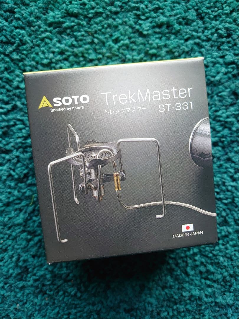 SOTO、NEW.トレックマスター、燃料ボンベ付、新品未開封、送料込