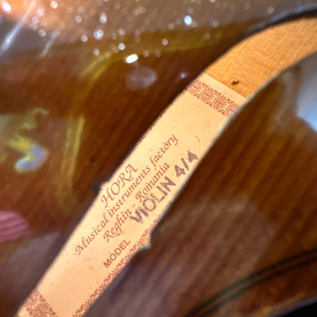 HORA Reghin Romania VIOLIN 4/4サイズ 弦楽器