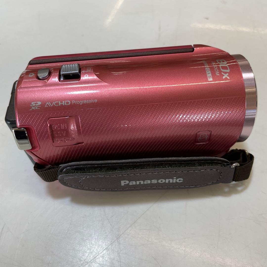 Panasonic デジタルハイビジョンビデオカメラー ピンク　HC-V520M