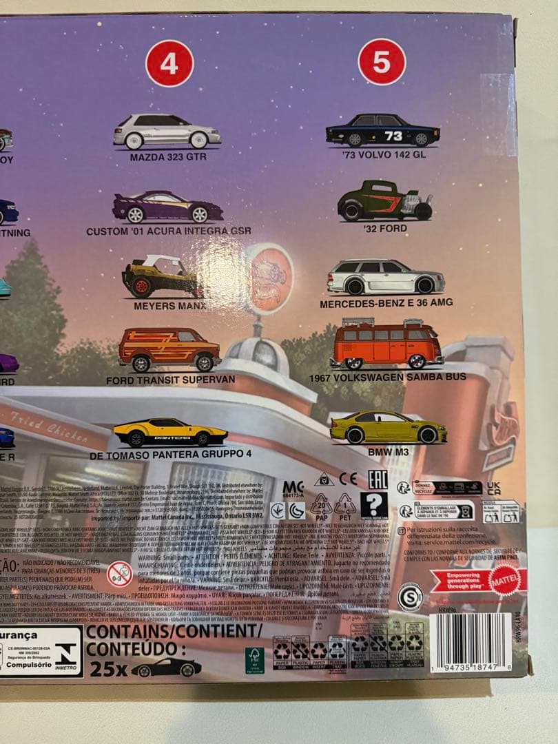 Hot Wheels Boulevard 2024 25台セット