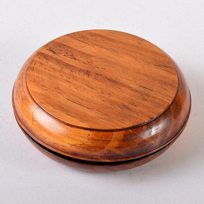 茶道具　大徳寺古材　香合　大徳寺十三代管長　中村祖順花押　共箱　V　8215