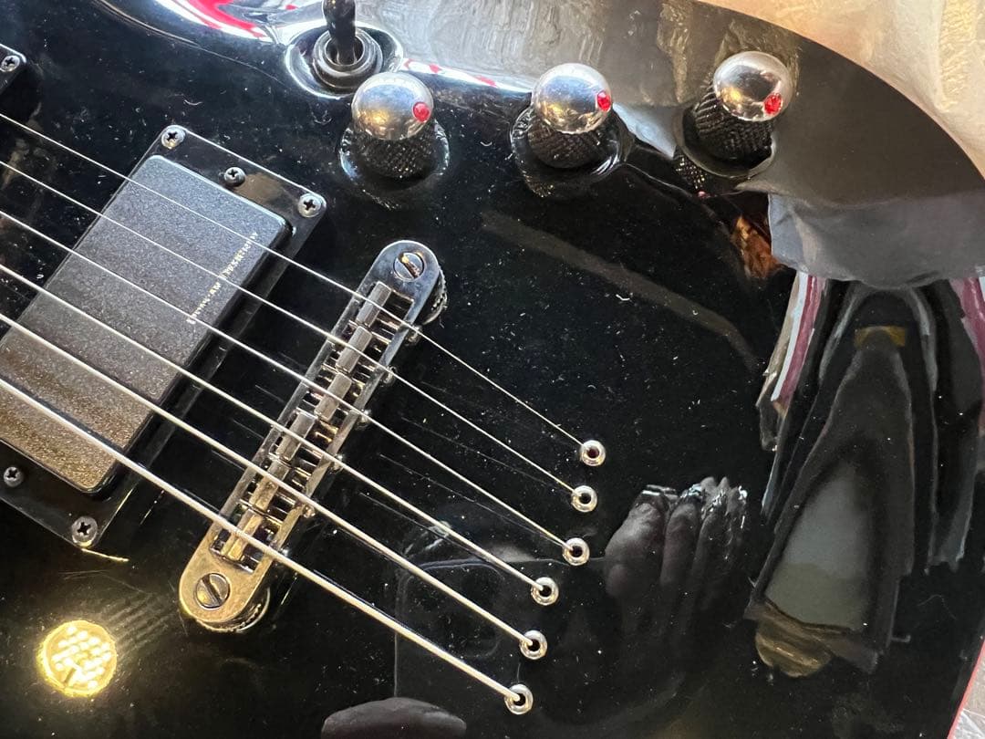 SCHECTER C-1 SHE DEVIL ブラック&レッド