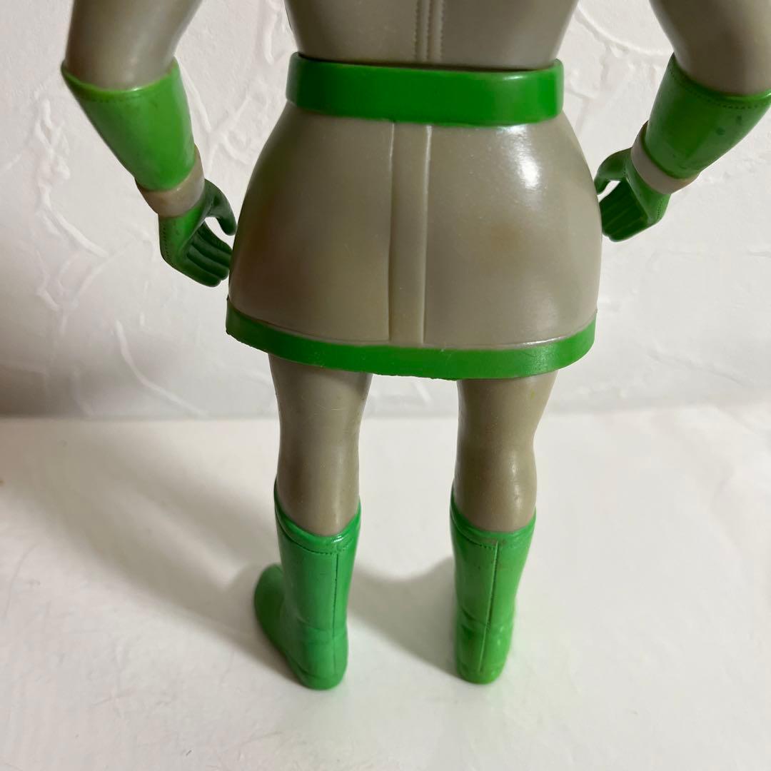 ⚠️貴重・激レア　トリプルファイター　グリーンファイター　面取れ　ソフビ　レトロ