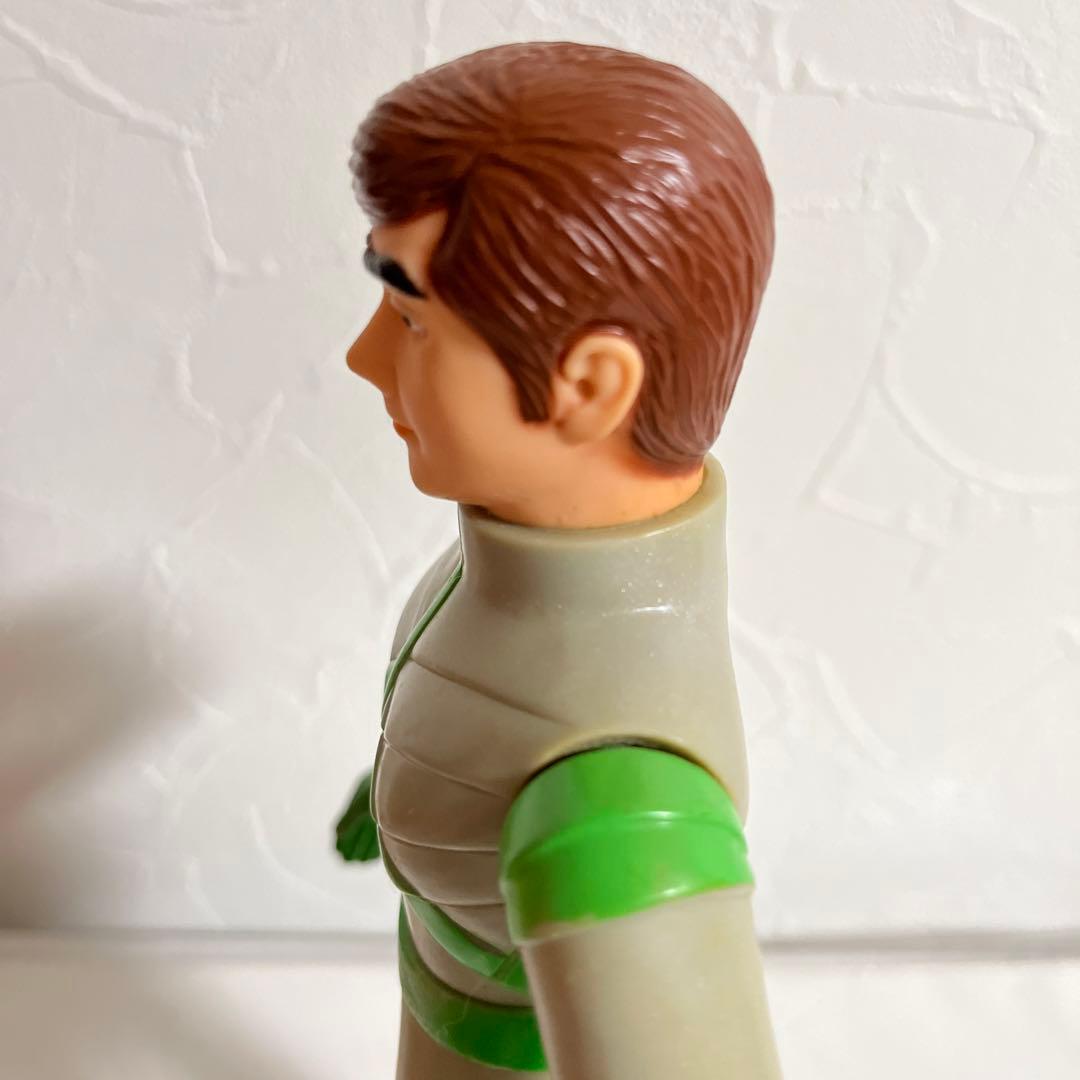 ⚠️貴重・激レア　トリプルファイター　グリーンファイター　面取れ　ソフビ　レトロ