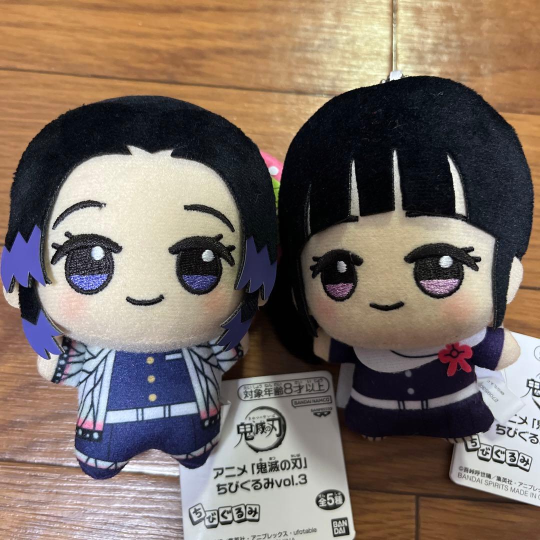 鬼滅の刃 ちびぐるみvol.5 胡蝶カナエ 胡蝶しのぶ 栗花落カナヲ