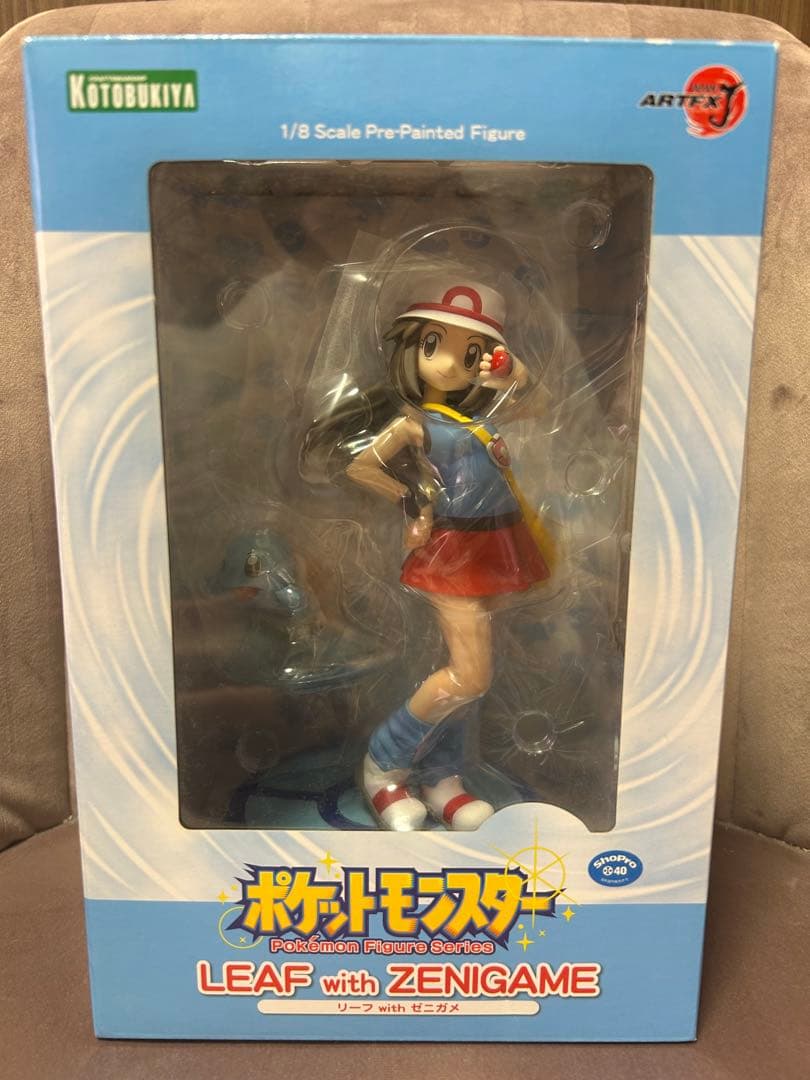 ARTFX J リーフ with ゼニガメ&購入特典色紙セット - メルカリ