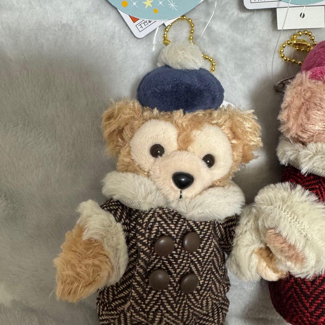 ダッフィーフレンズ　ぬいぐるみバッジ