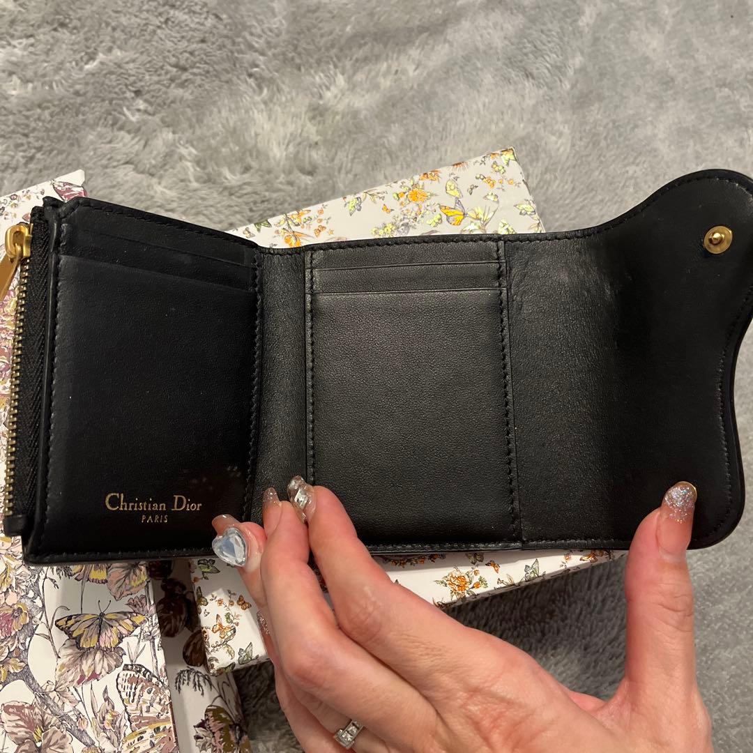 c*2様 【美品】ディオール　Saddle ロータスウォレット
