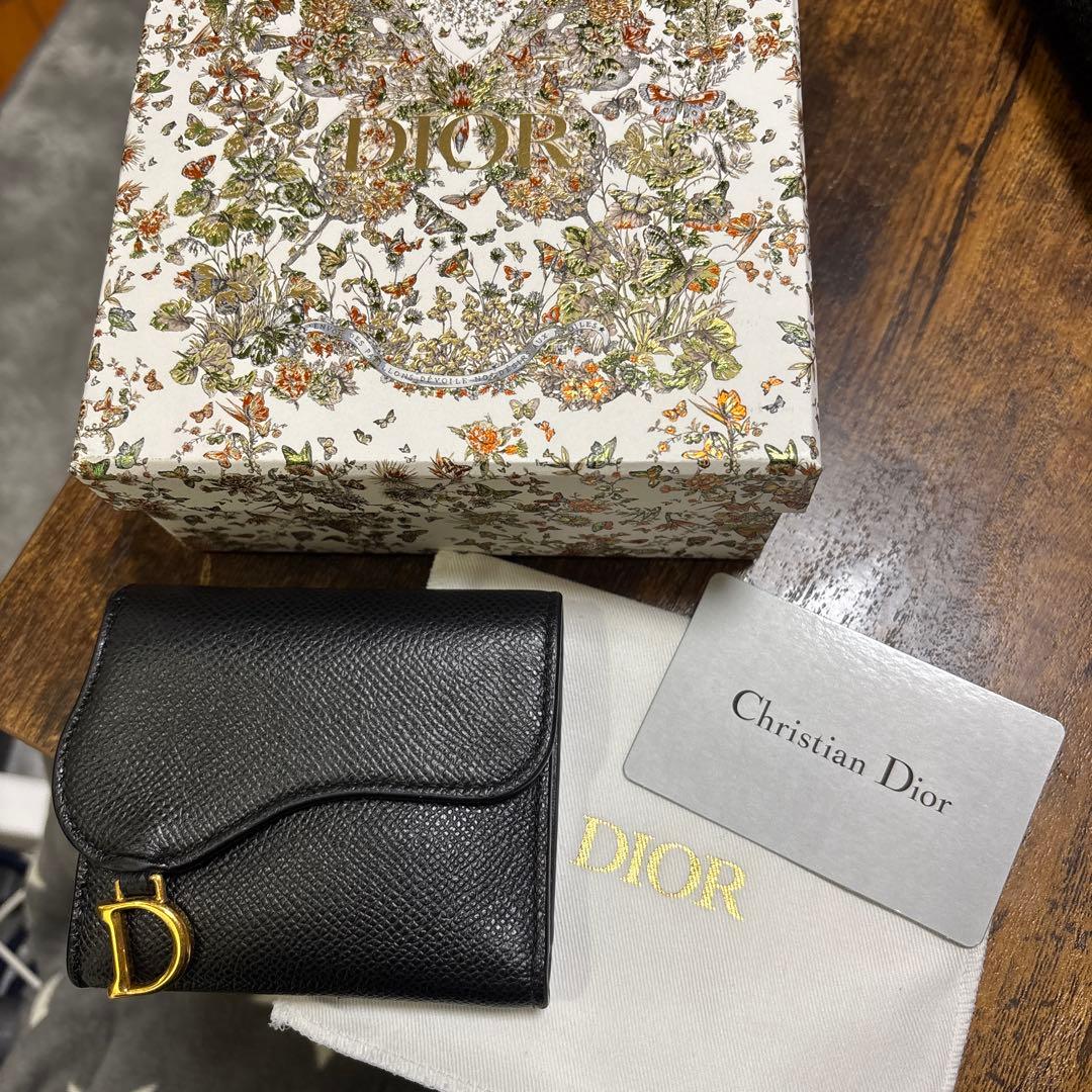 c*2様 【美品】ディオール　Saddle ロータスウォレット