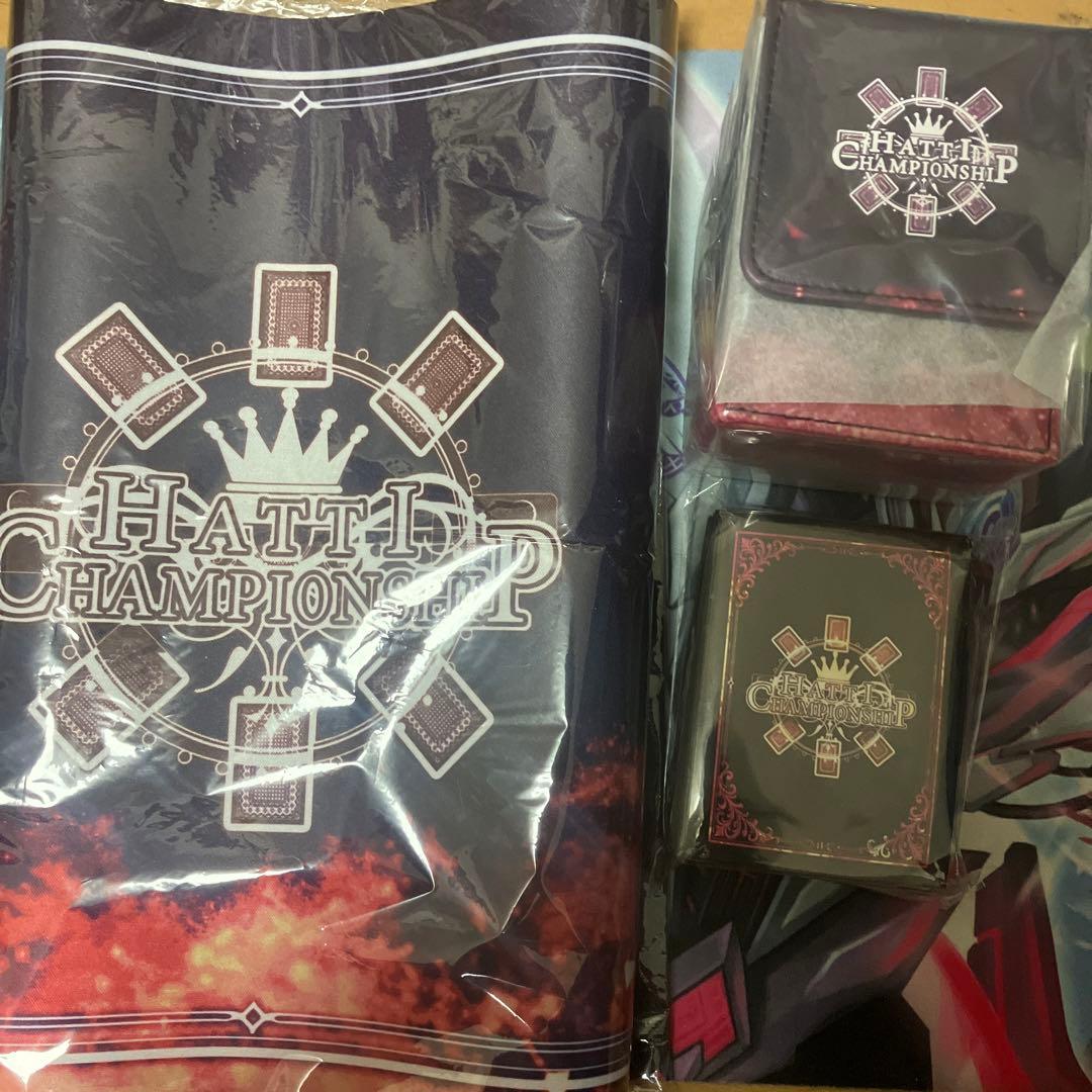 はっちcs プレイマット 新作 スリーブ デッキケース 上位賞 3点セット