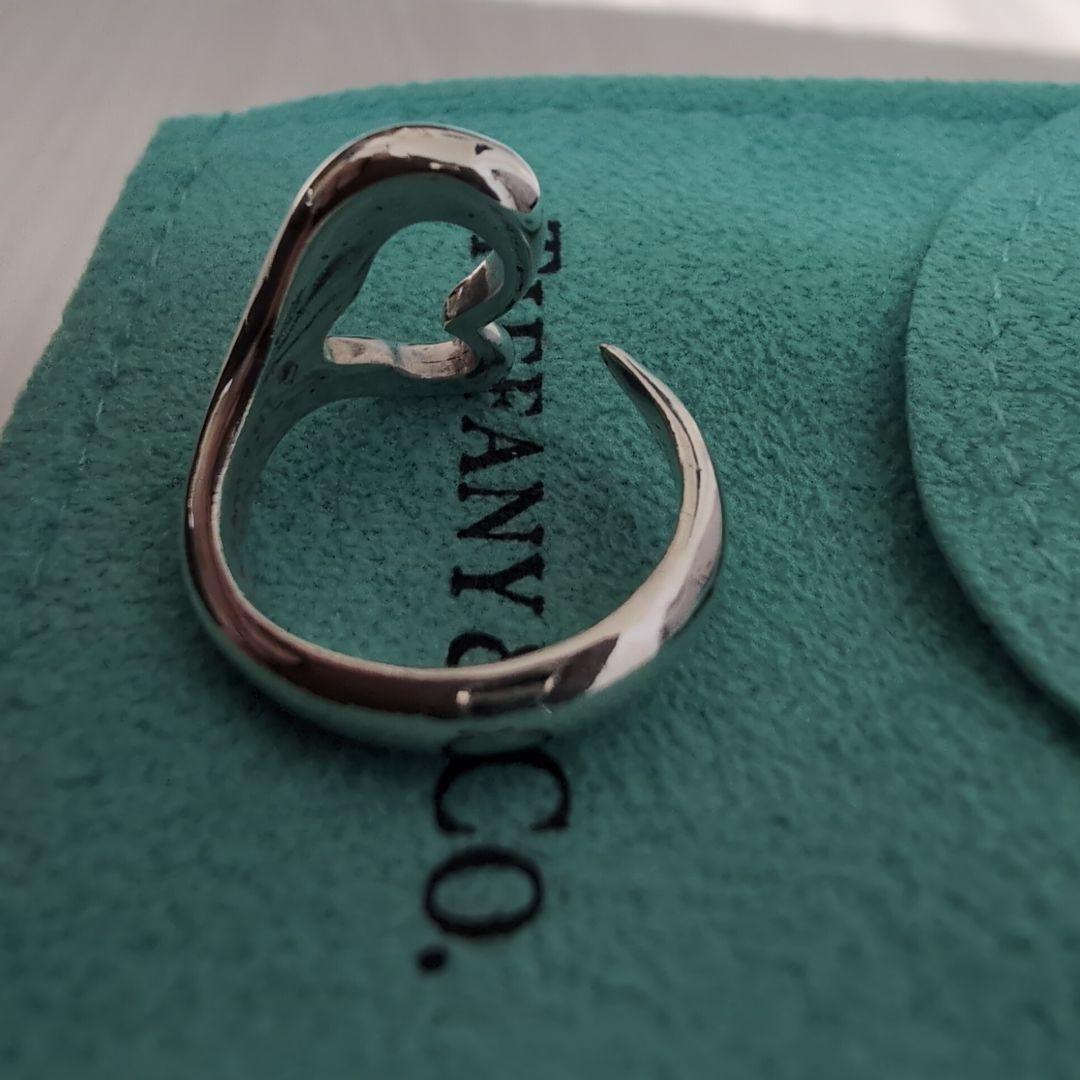 美品 ティファニー TIFFANY&Co シルバーリング 7号～8号 箱付