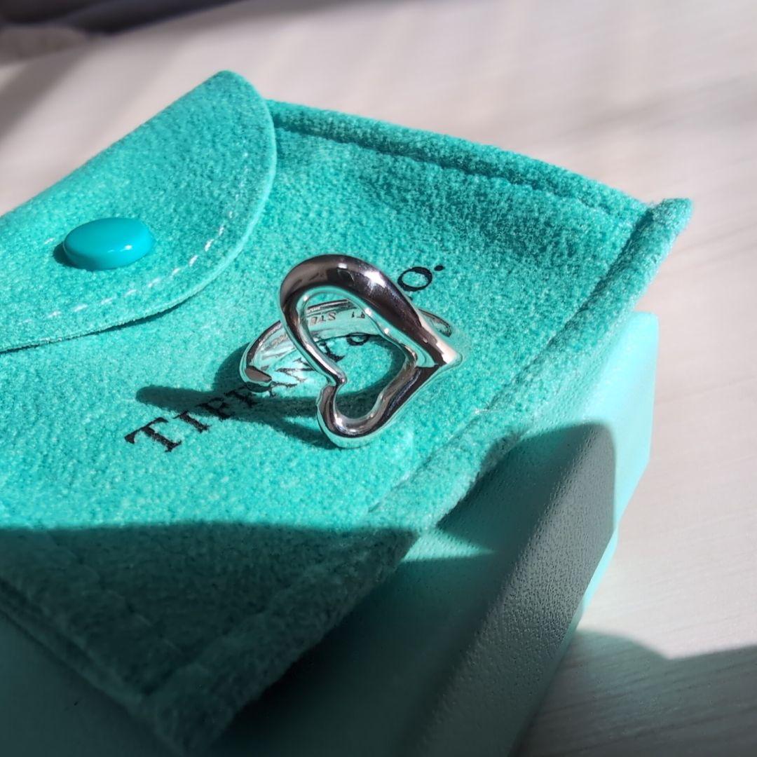 美品 ティファニー TIFFANY&Co シルバーリング 7号～8号 箱付