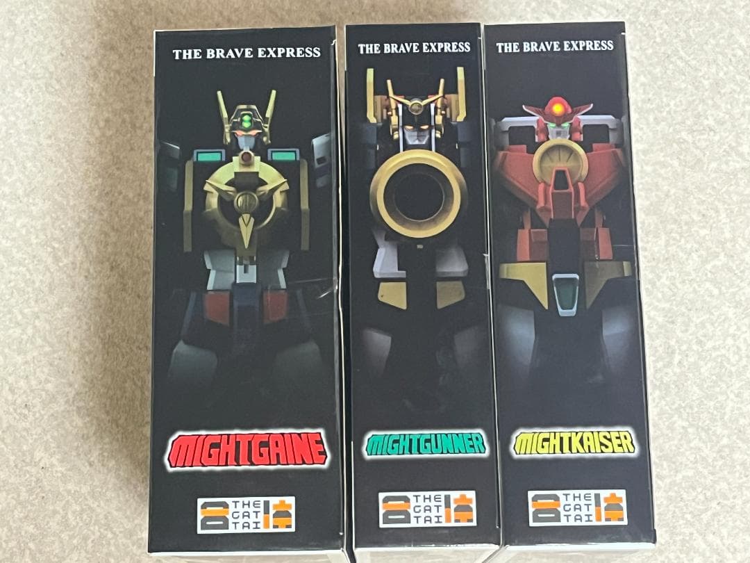 グッドスマイルカンパニー THE合体 勇者特急 マイトカイザー ガイン ガンナー