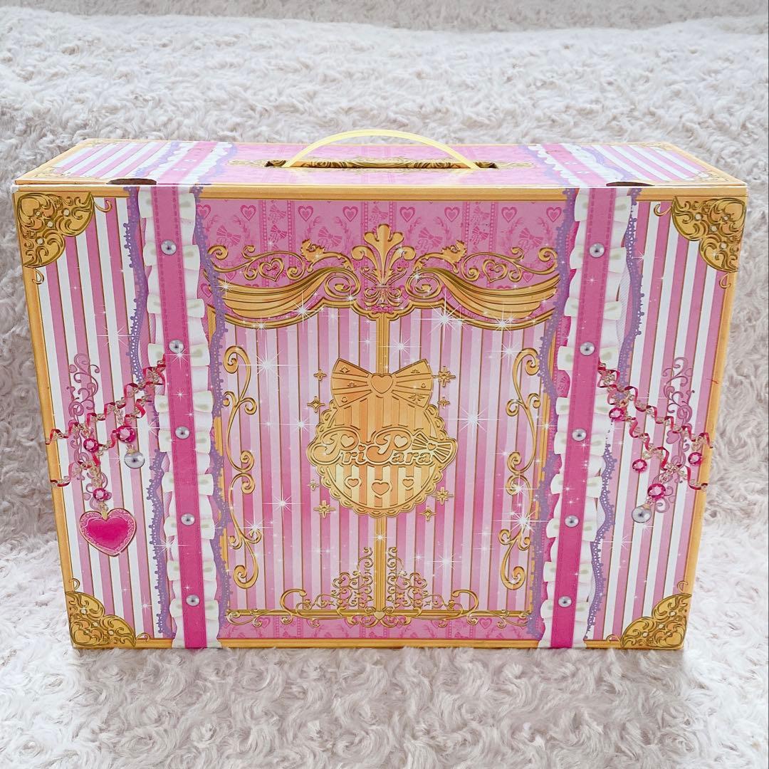 プリパラ⭐︎クローゼットトランク ピンク♪ プリチケ×3プリチケミニ