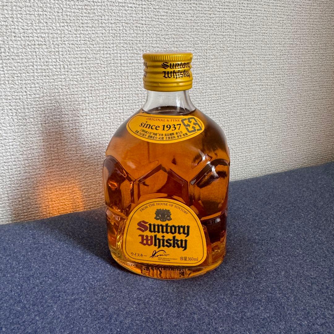 サントリー 角瓶 半角 360ml 日本製 台湾限定 サントリー ウイスキー