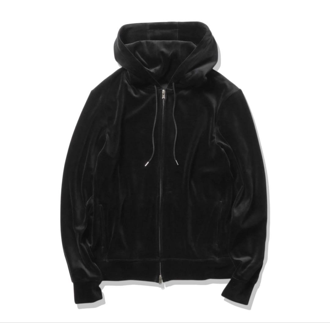 ＋CLOTHET クロスクローゼット ベロアフーディ