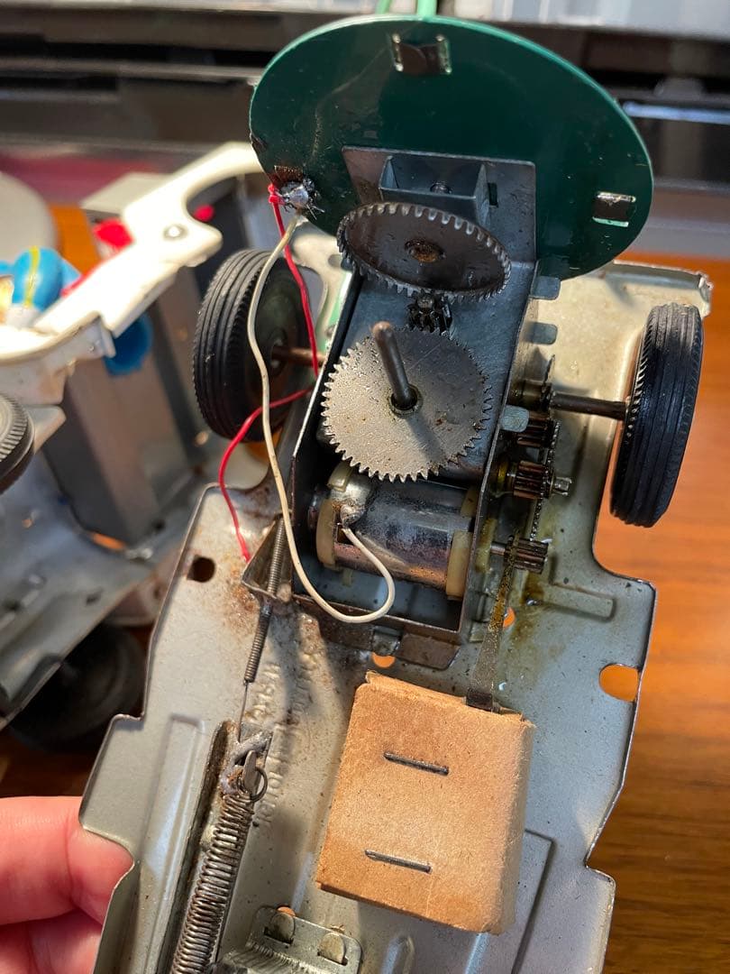 大特価！純正箱（レプリカ箱も付属）付きバンダイハンドルリモコンパトジープ