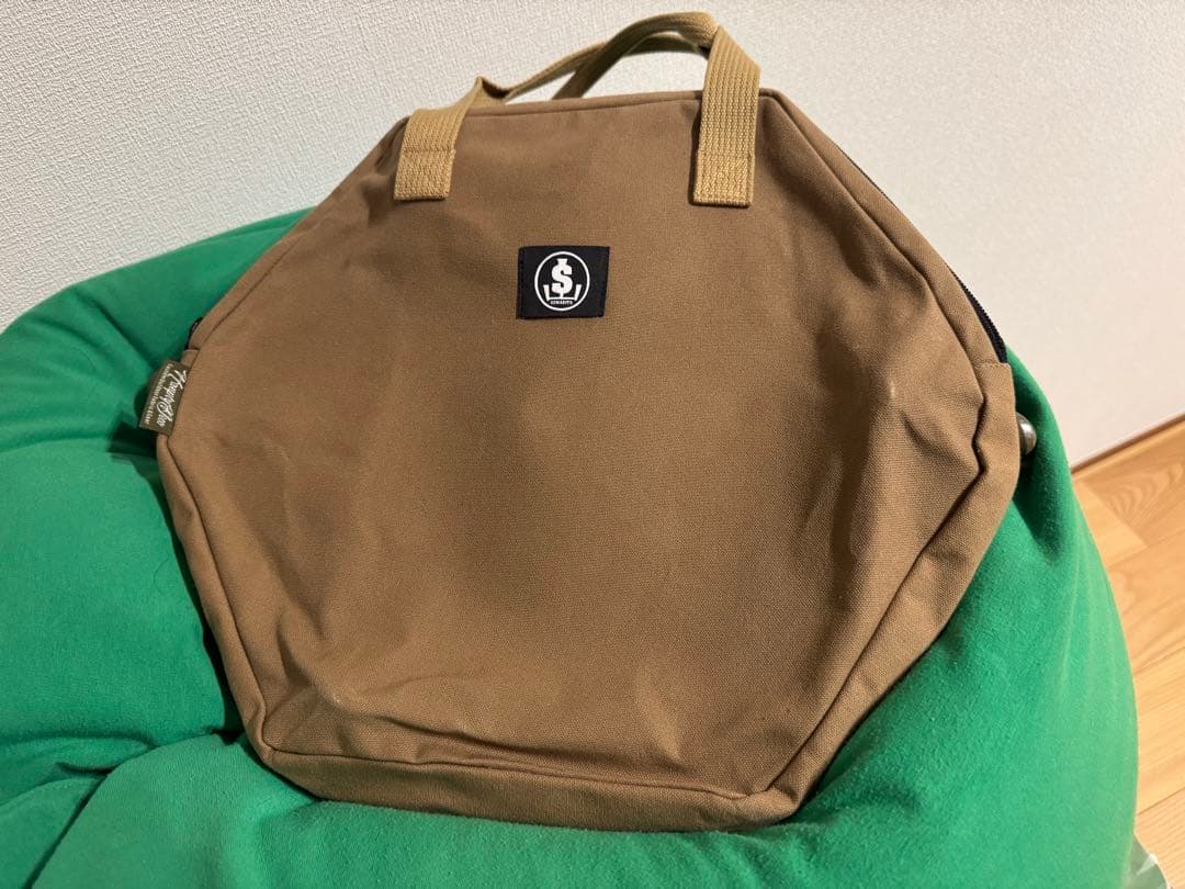 SOMABITO 焚火サイドスタンドVein ミリタリーグリーン ケース付