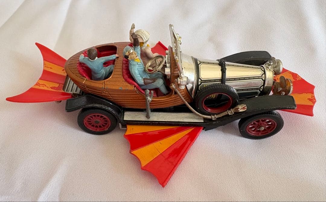 【希少・当時物】コーギー製 チキチキバンバン ミニカー ギミック稼働品