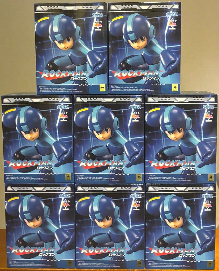 ロックマン Luminasta フィギュア 8体セット フィギュア