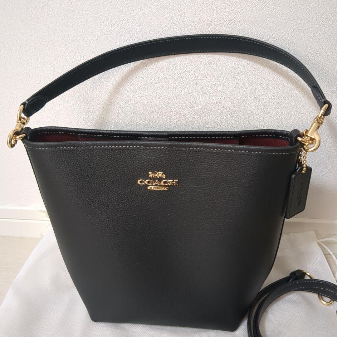 【極美品】COACH　コーチ CT801　シティ バケット バッグ　ブラック