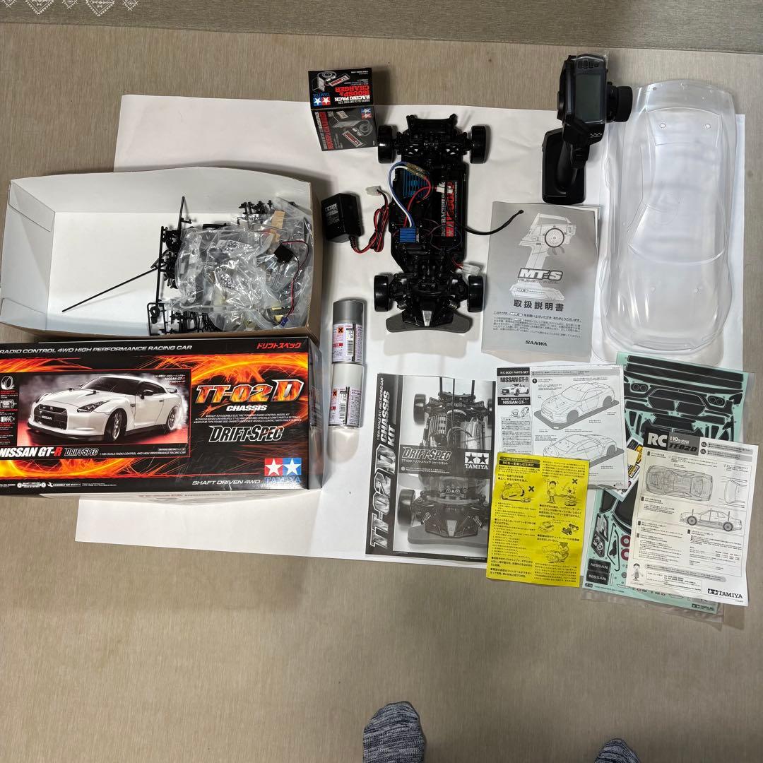 TAMIYA Nissan GT-R (R35) ドリフトスペック TT-02D