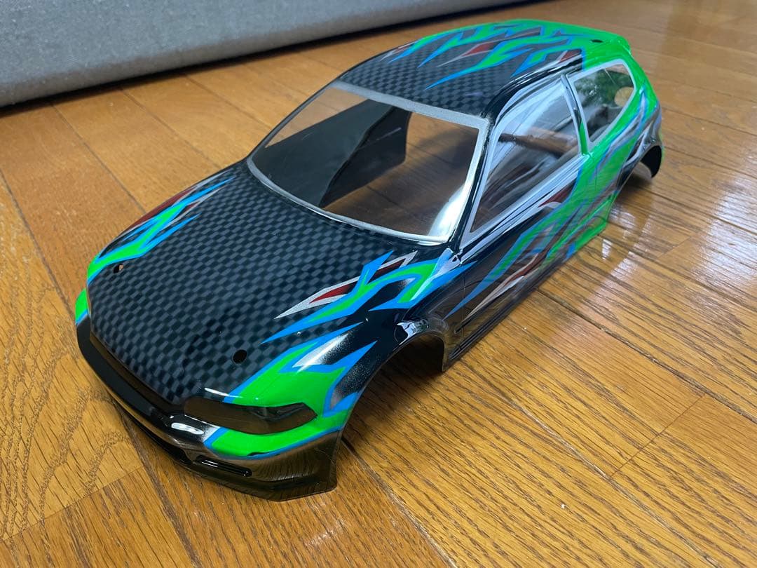 ラジコン塗装済新品未走行ボディ　SP.1421 シビック オリジナルグラフィック