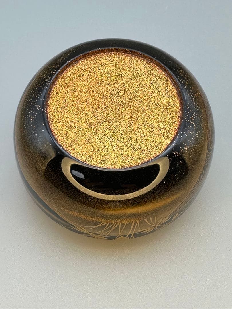 茶道具棗清瀬一光秋草蒔絵平棗