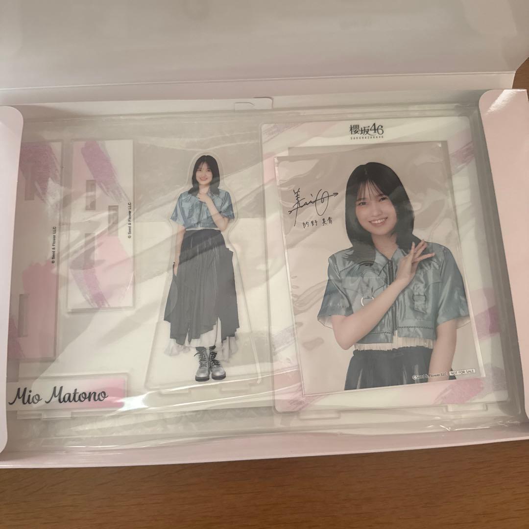 櫻坂46 的野美青 ローソン アクスタブロマイドセット - メルカリ