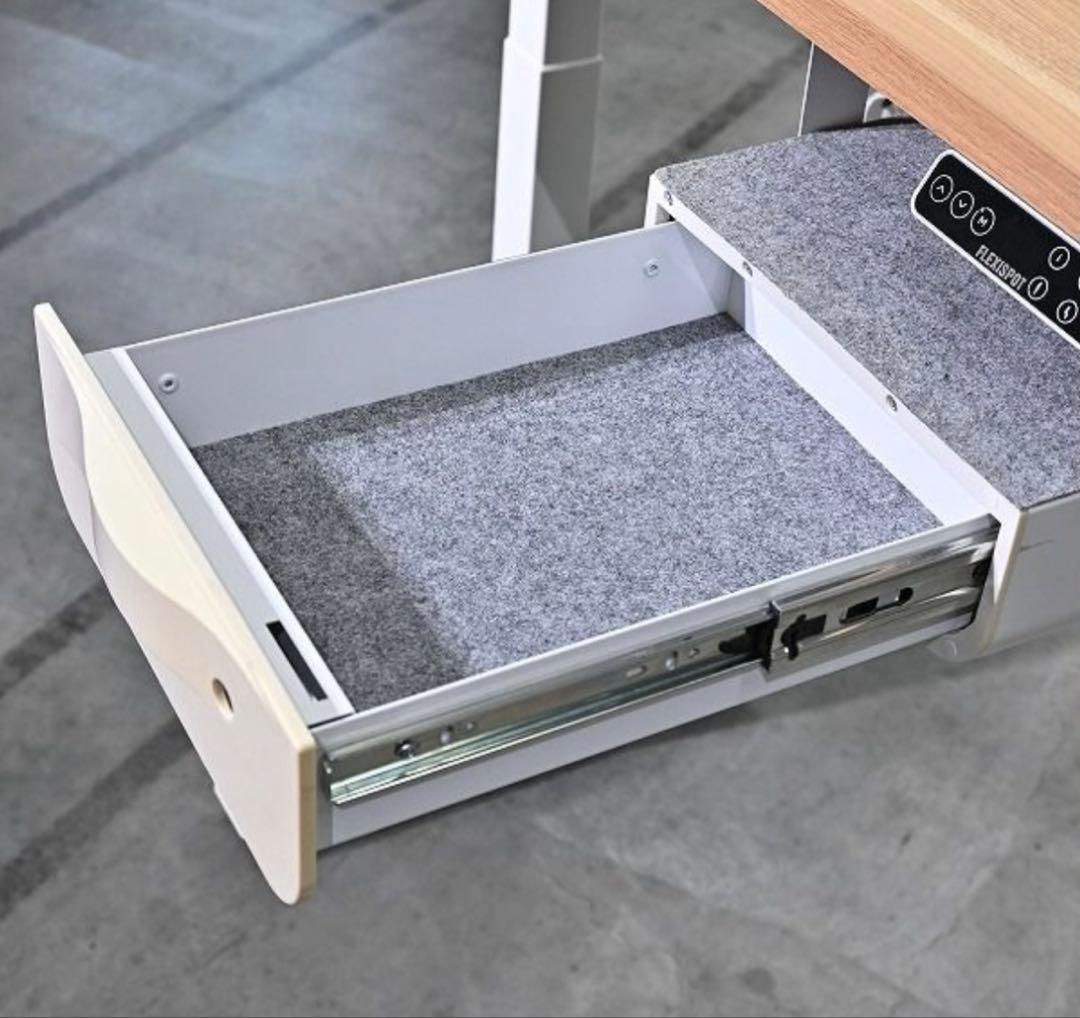 【Cheese】FlexiSpot E7 ホワイト フレキシスポット