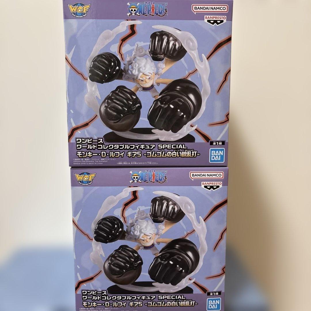 ワンピース ワーコレ SPECIAL ルフィ ギア5 ニカ ゴムゴムの白い銃乱打