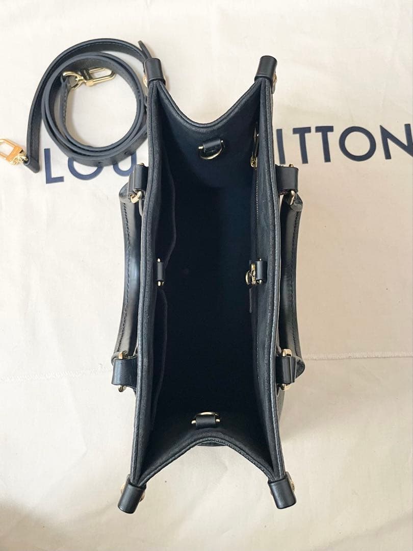 RFID 正規品 ルイヴィトン オンザゴーPM アンプラント ブラック