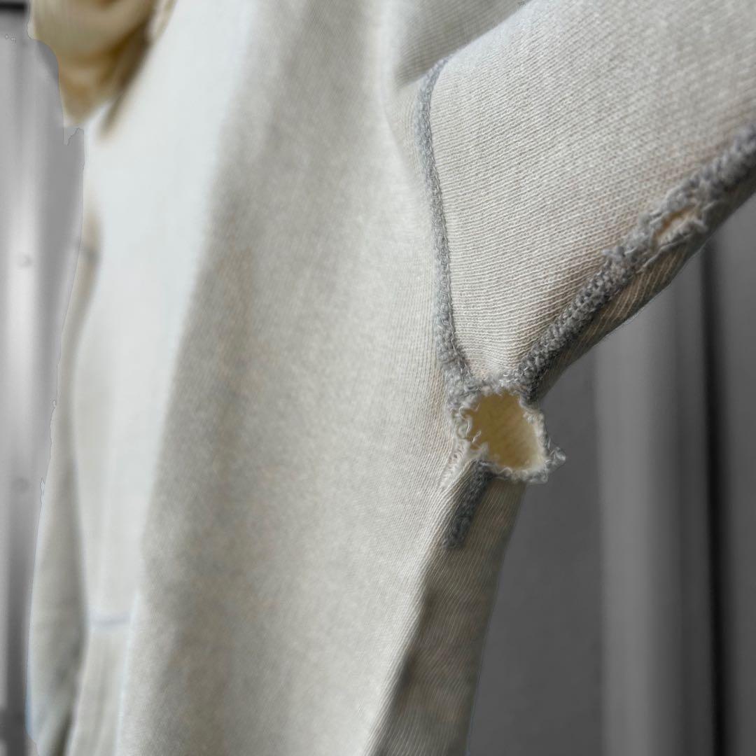 50s, 60s, ツートン ヴィンテージ スウェットフーディー