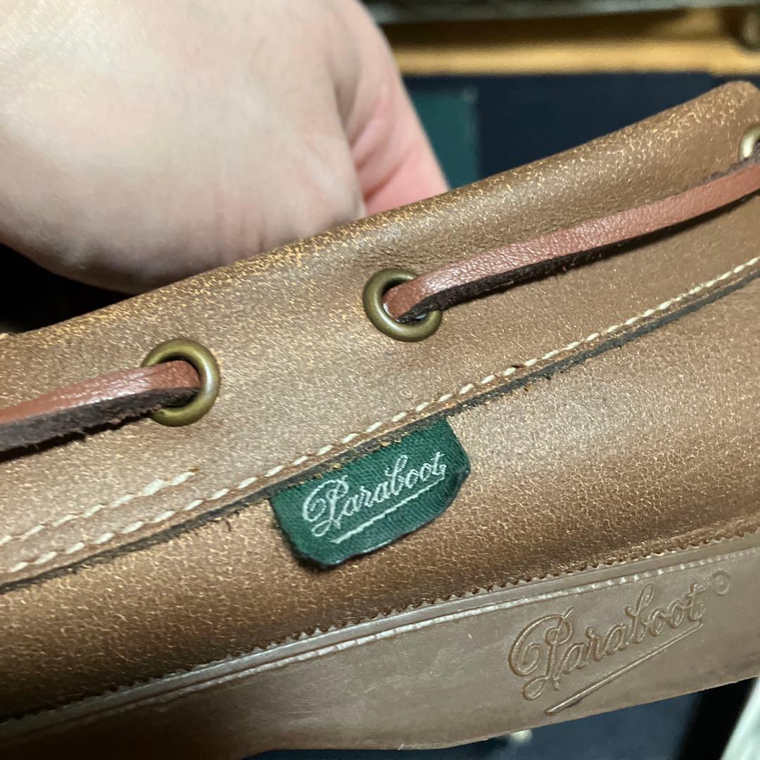 Paraboot BARTH サイズ7.5パラブーツ ブラウン デッキシューズ