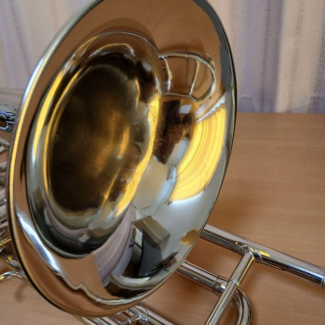 Nasir Ali バルブトロンボーン B♭ニッケルメッキ仕上げ