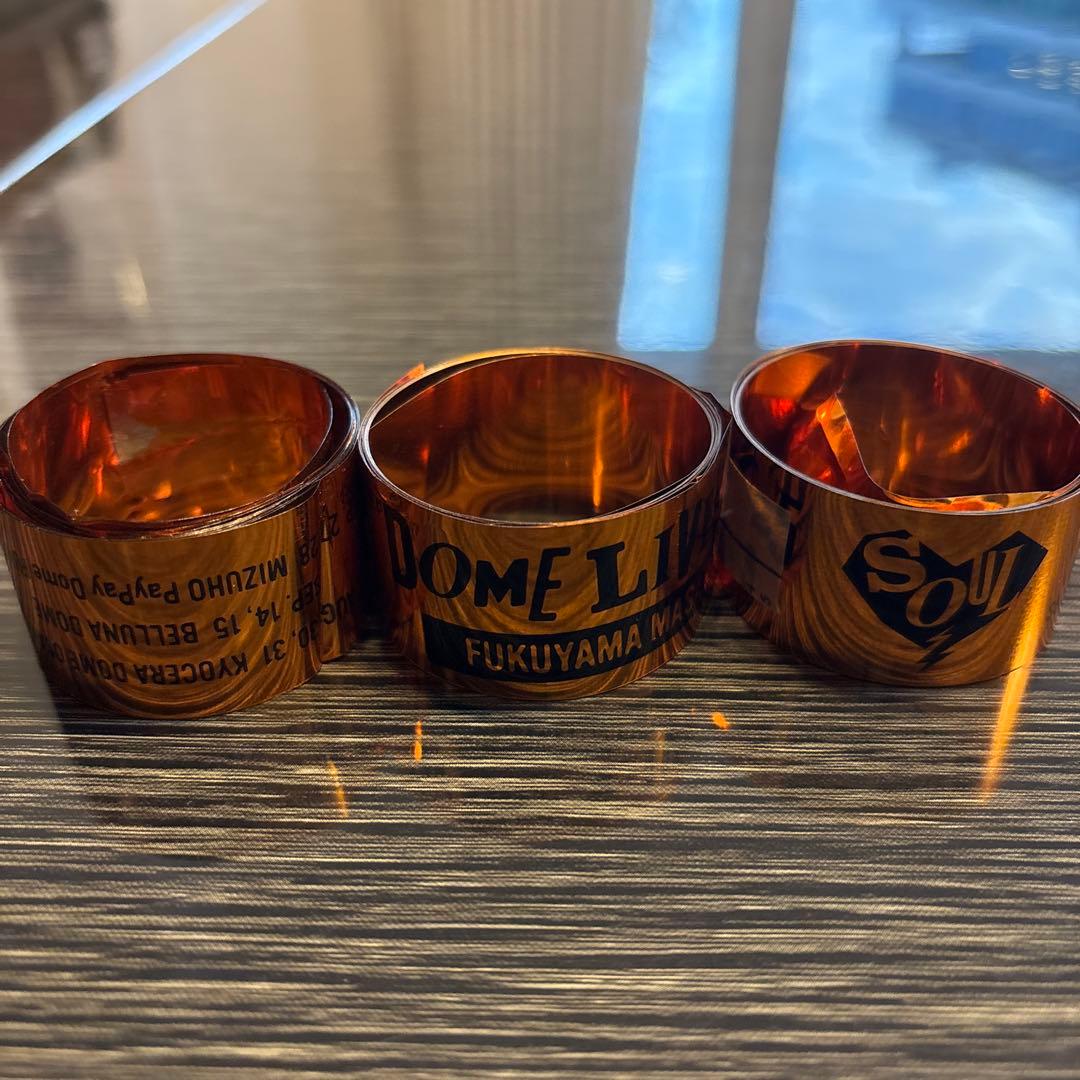 福山雅治ドームライブ2025 SOUL 銀テープ9色セット 継続記念トークバック