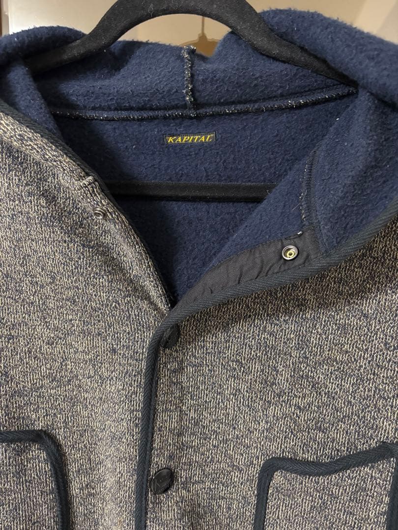 KAPITAL キャピタル　ブラウンズビーチパーカー　ビーチクロス　フーディー