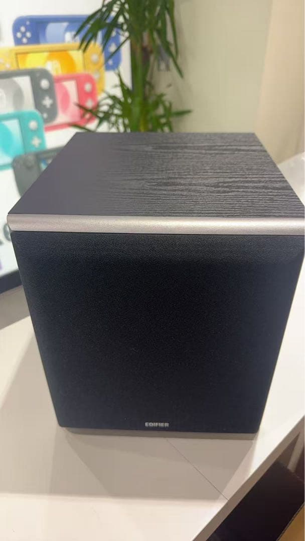 1143黒/Edifier T5 70W 8インチ サブウーファー、スピーカー用 - メルカリ