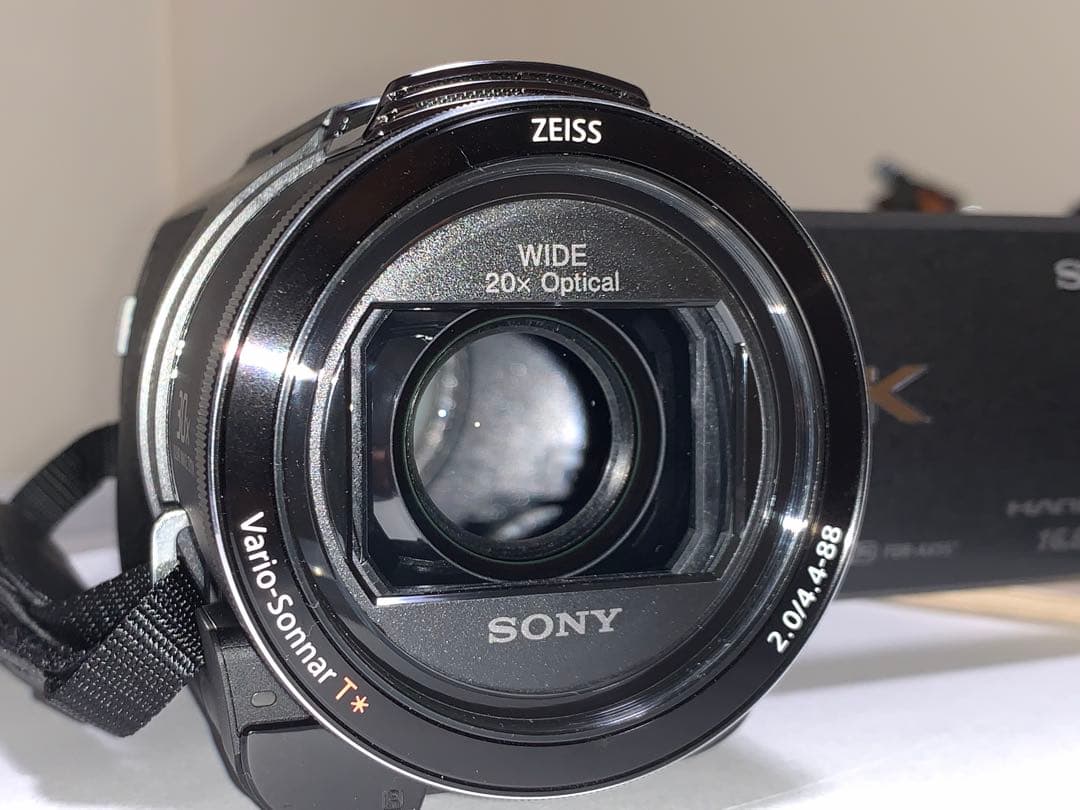 名機 SONY FDR-AX55 空間光学手ぶれ補正4K ビデオカメラ