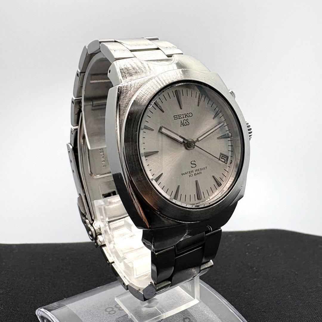 セイコーAGSキネティック5M42 メンズ腕時計 ジャンク 現状渡しの出品です！